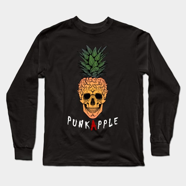 Punkapple Long Sleeve T-Shirt by ZlaGo